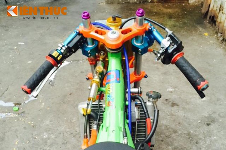 Dan choi Sai thanh do Yamaha Exciter Drag 